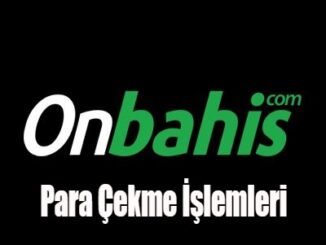 Onbahis Para Çekme İşlemleri